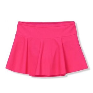 Lands' End Kids Chlorine Resistant Swim Skort Skirt Size XXS (2-3) Pink Fuschia